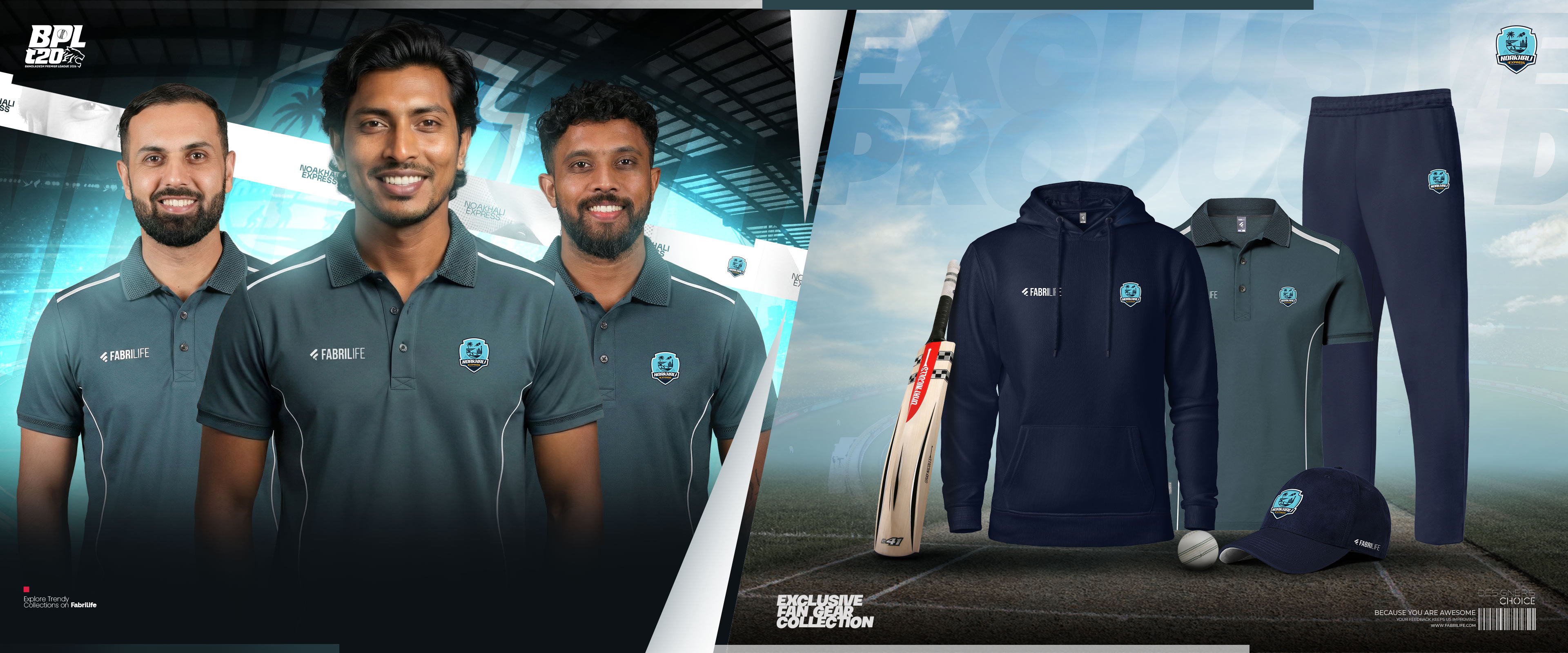 Noakhali Express Official Merchandise | Fabrilife