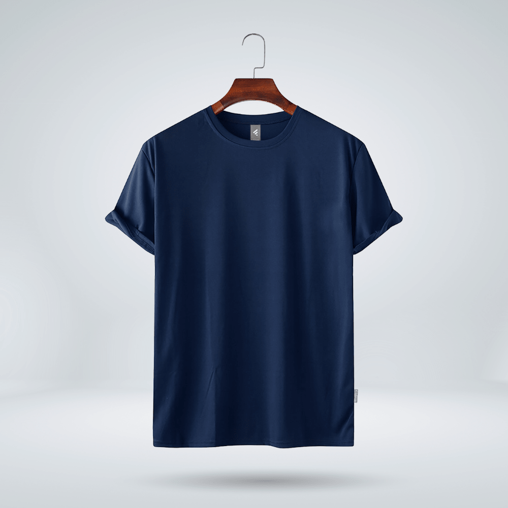 blank navy tshirt