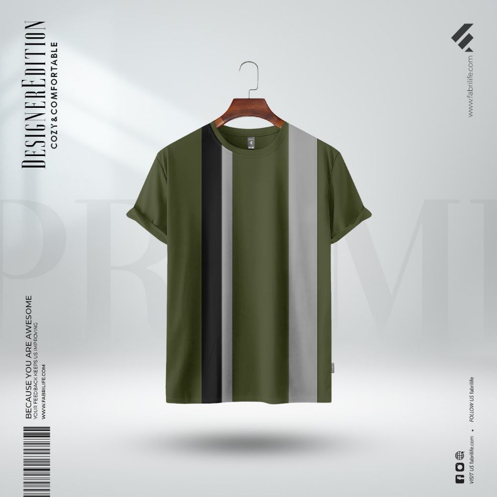 Mens Premium Designer Edition - Olive - At Best Price | Fabrilife