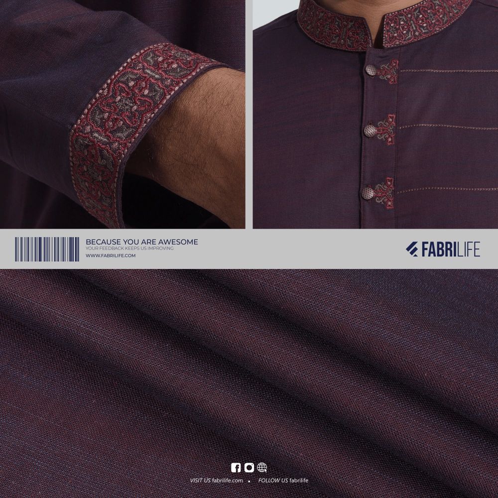 Premium Embroidery Panjabi - Farzi - At Best Price | Fabrilife