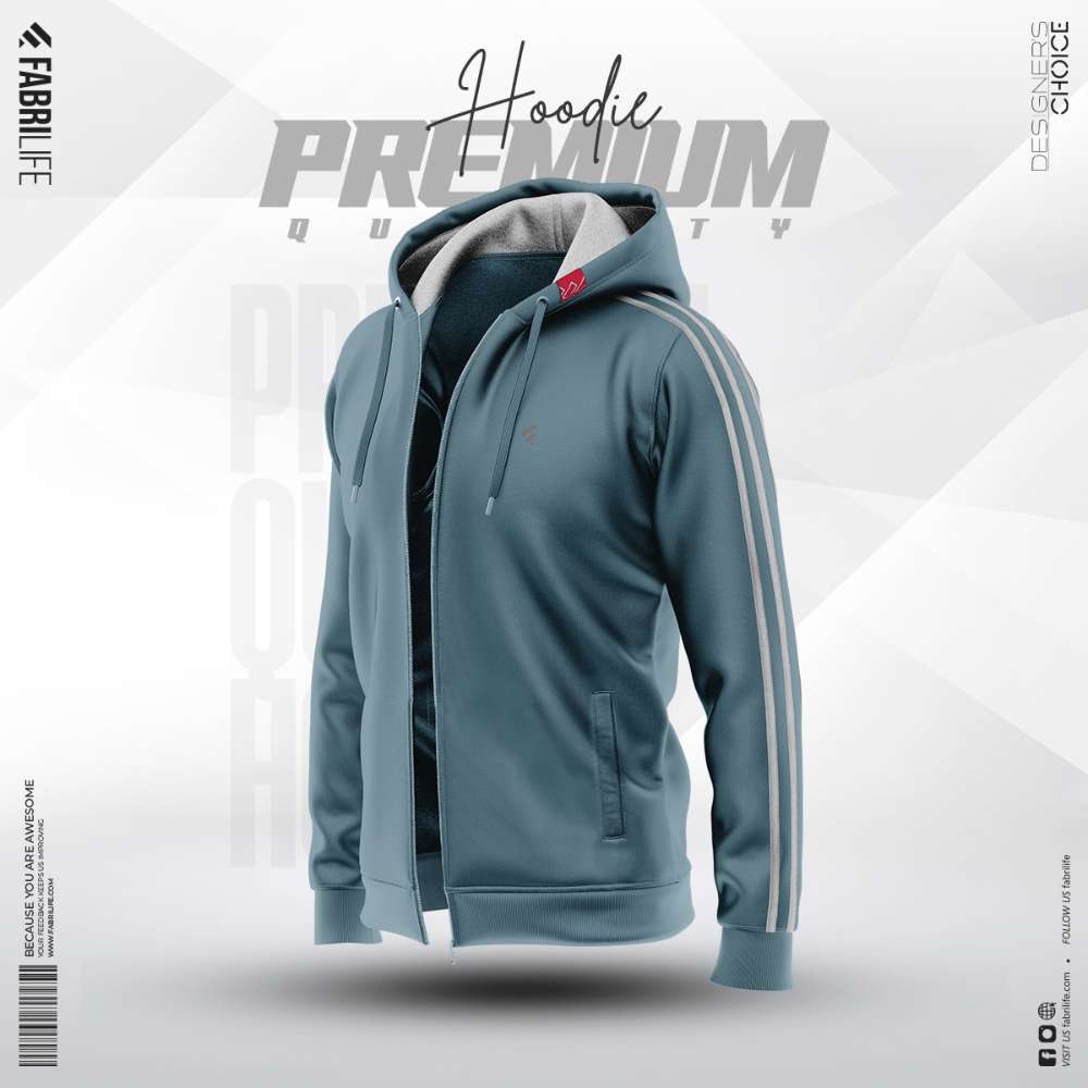 Mens Premium Hoodie Urban Stormy Sea At Best Price Fabrilife