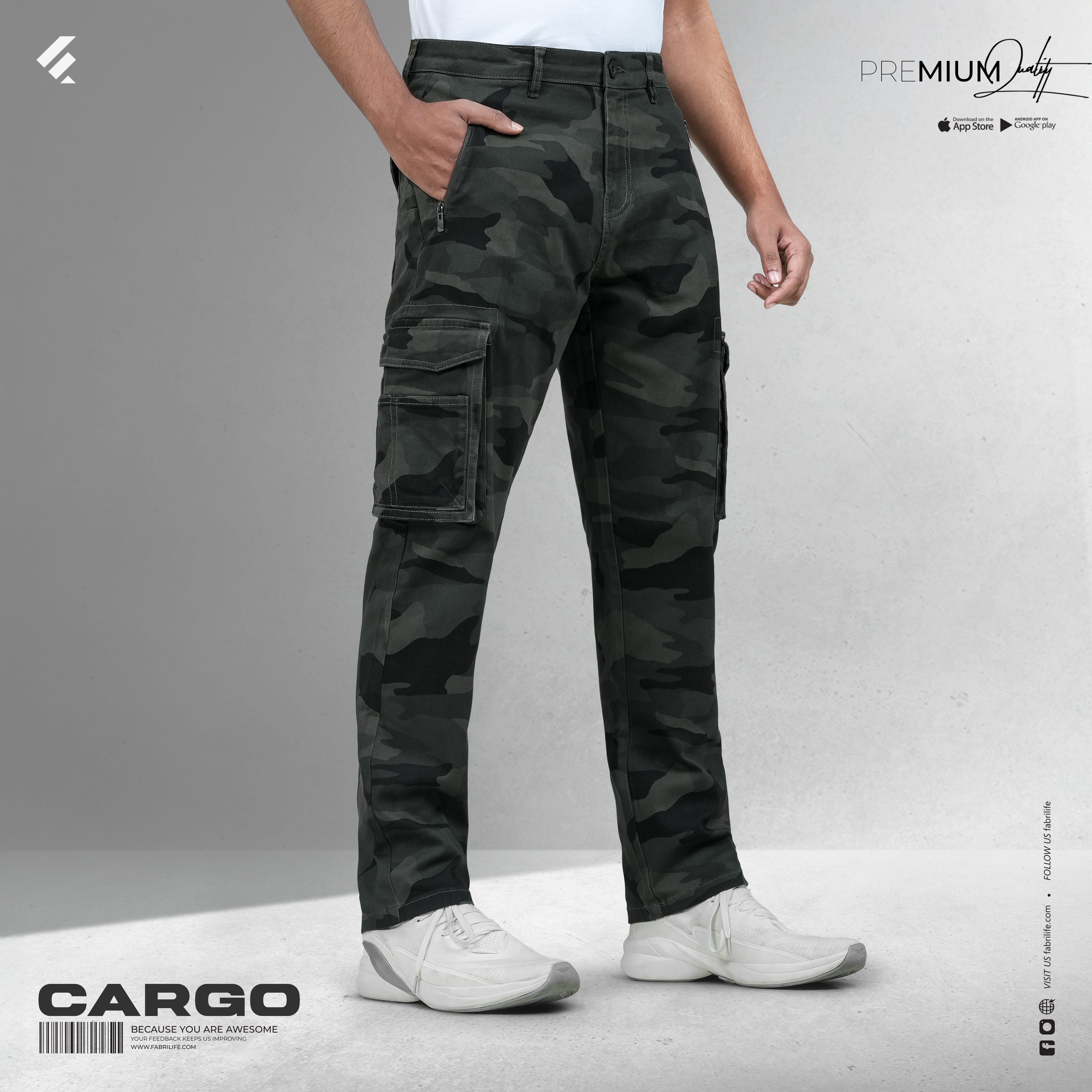 Mens Premium Cargo [6 Pocket] - JarsonX