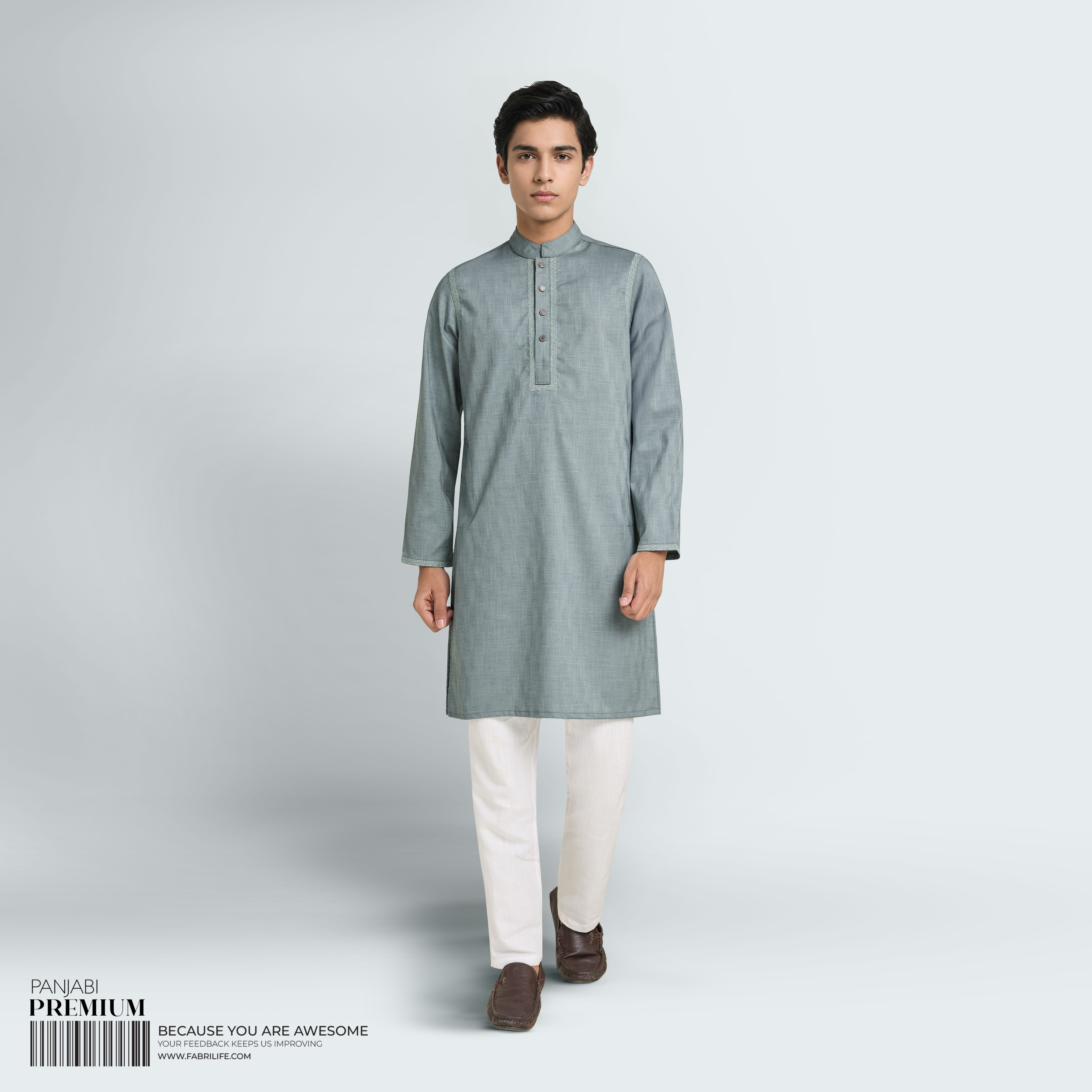 Teen Boys Premium Panjabi -Rounaq