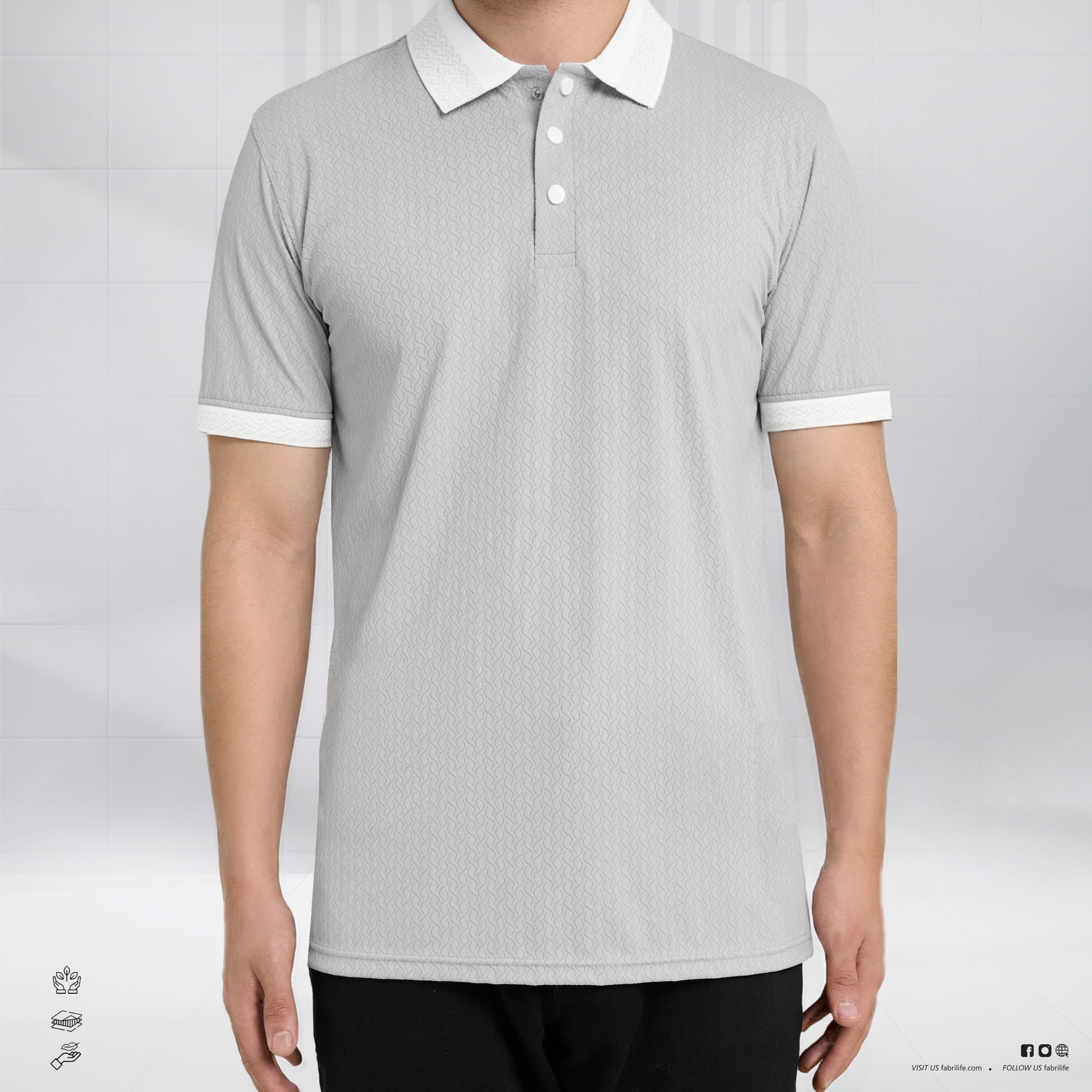 Mens Premium Limited Edition Polo - Ashphelt