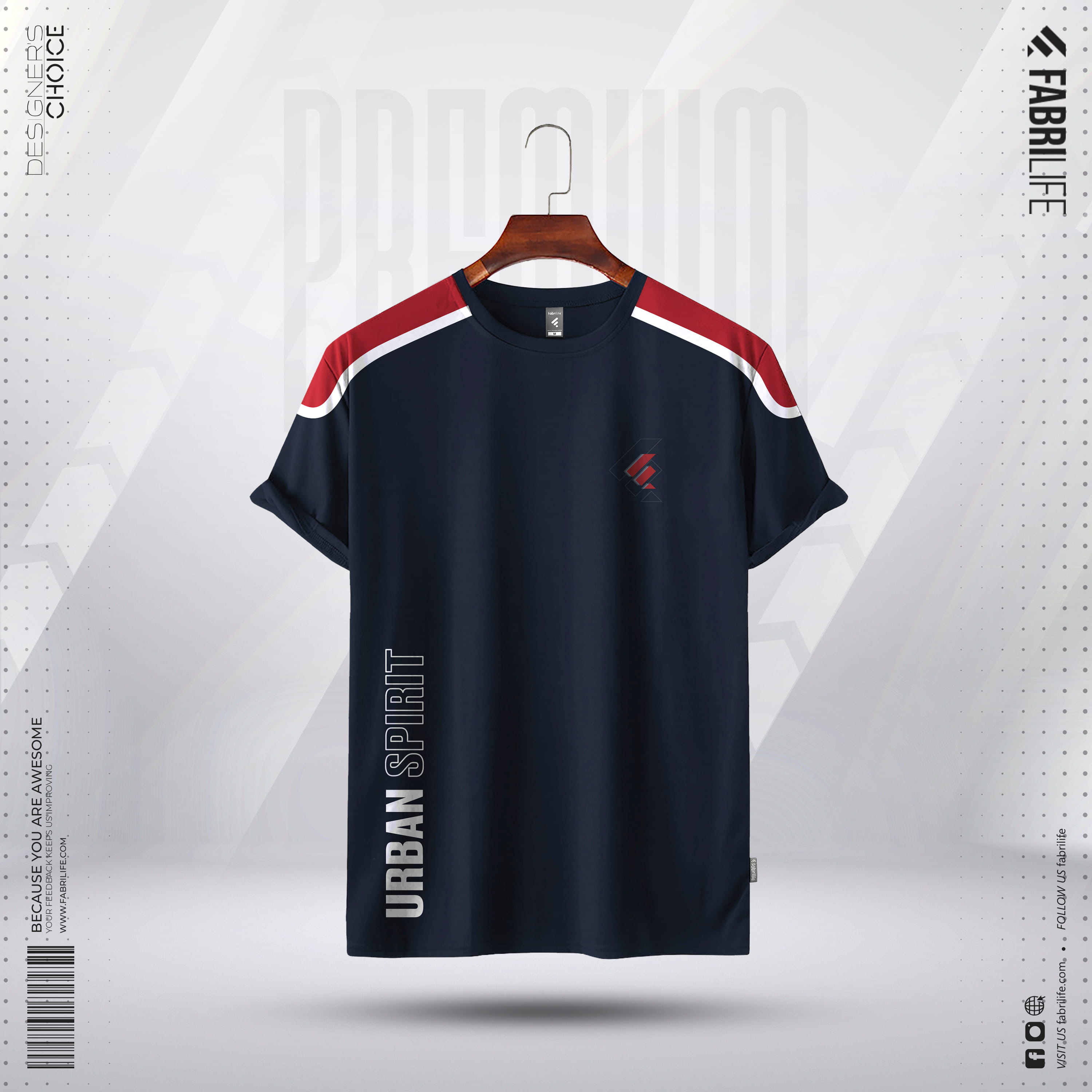 Mens Premium T-Shirt -Metro Spirit