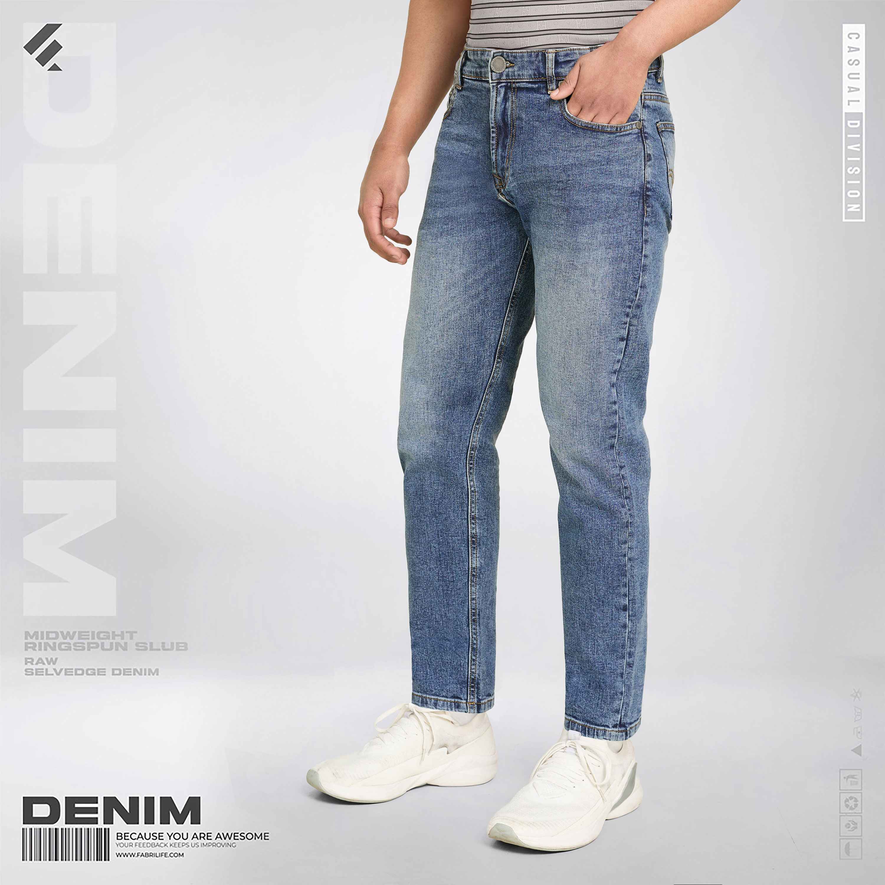 Mens Denim Jeans -Predeor [Light]
