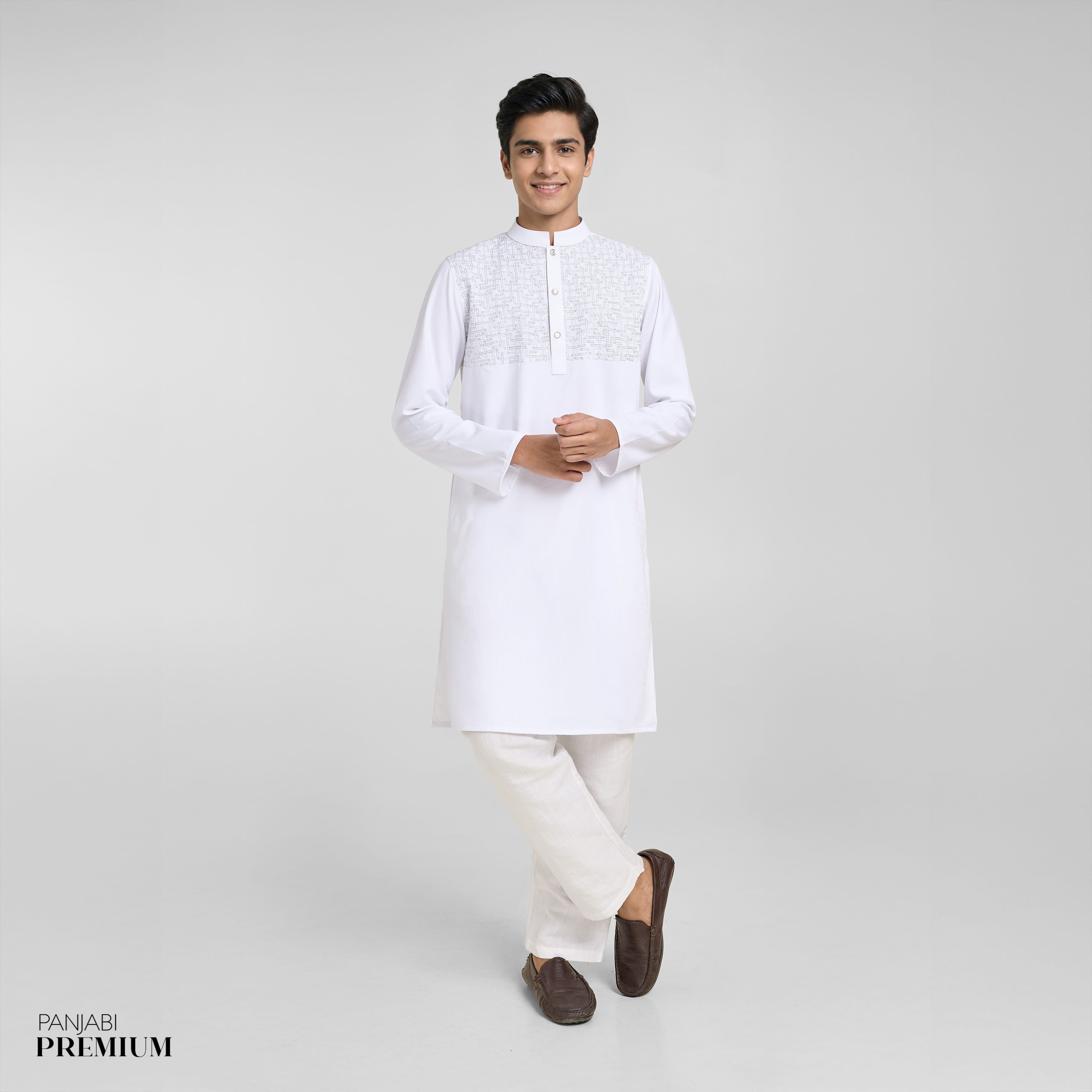 Teen Boys Premium Panjabi - Zafran