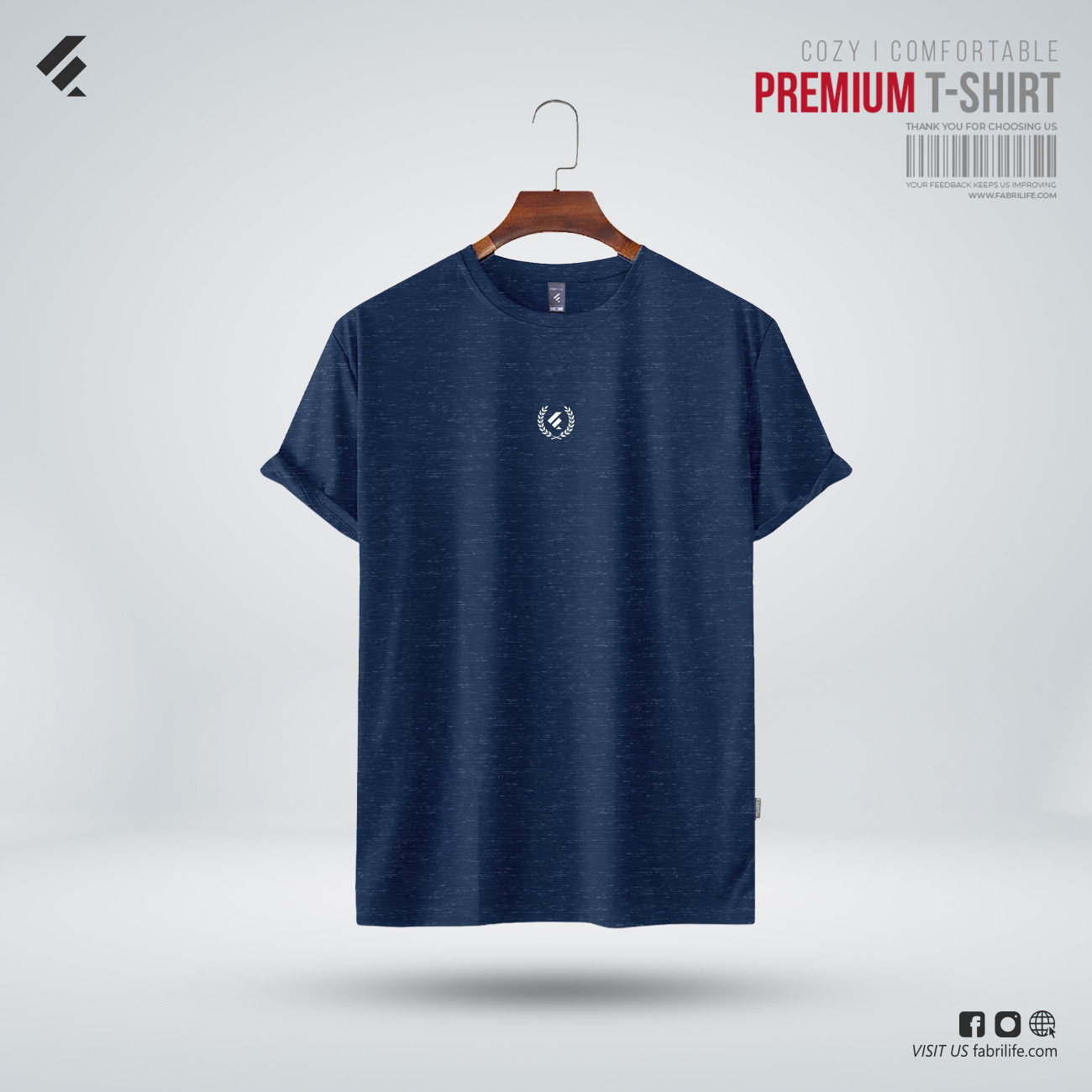 Mens Premium T-Shirt -Yale Blue
