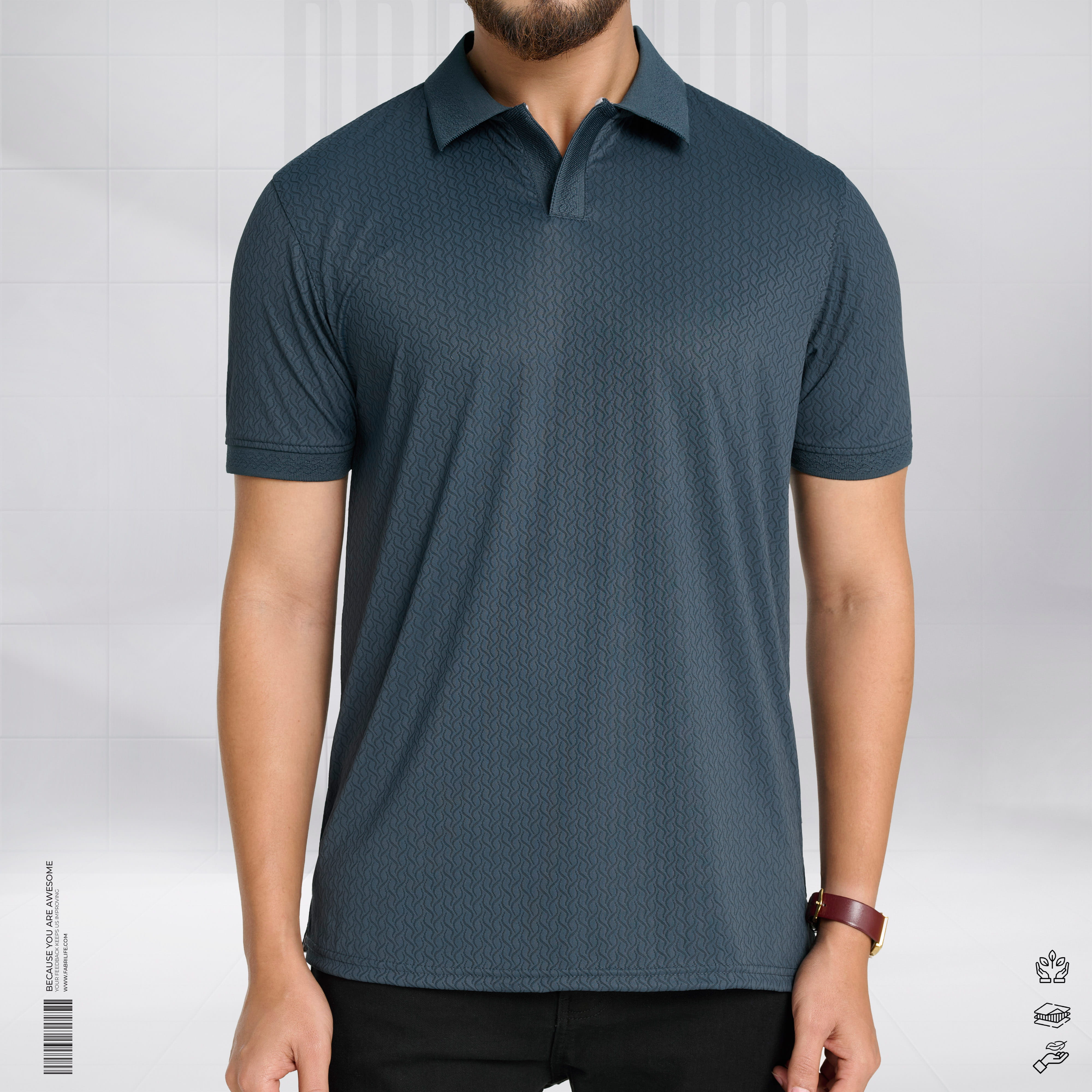 Mens Premium Elegant Polo - Neptune
