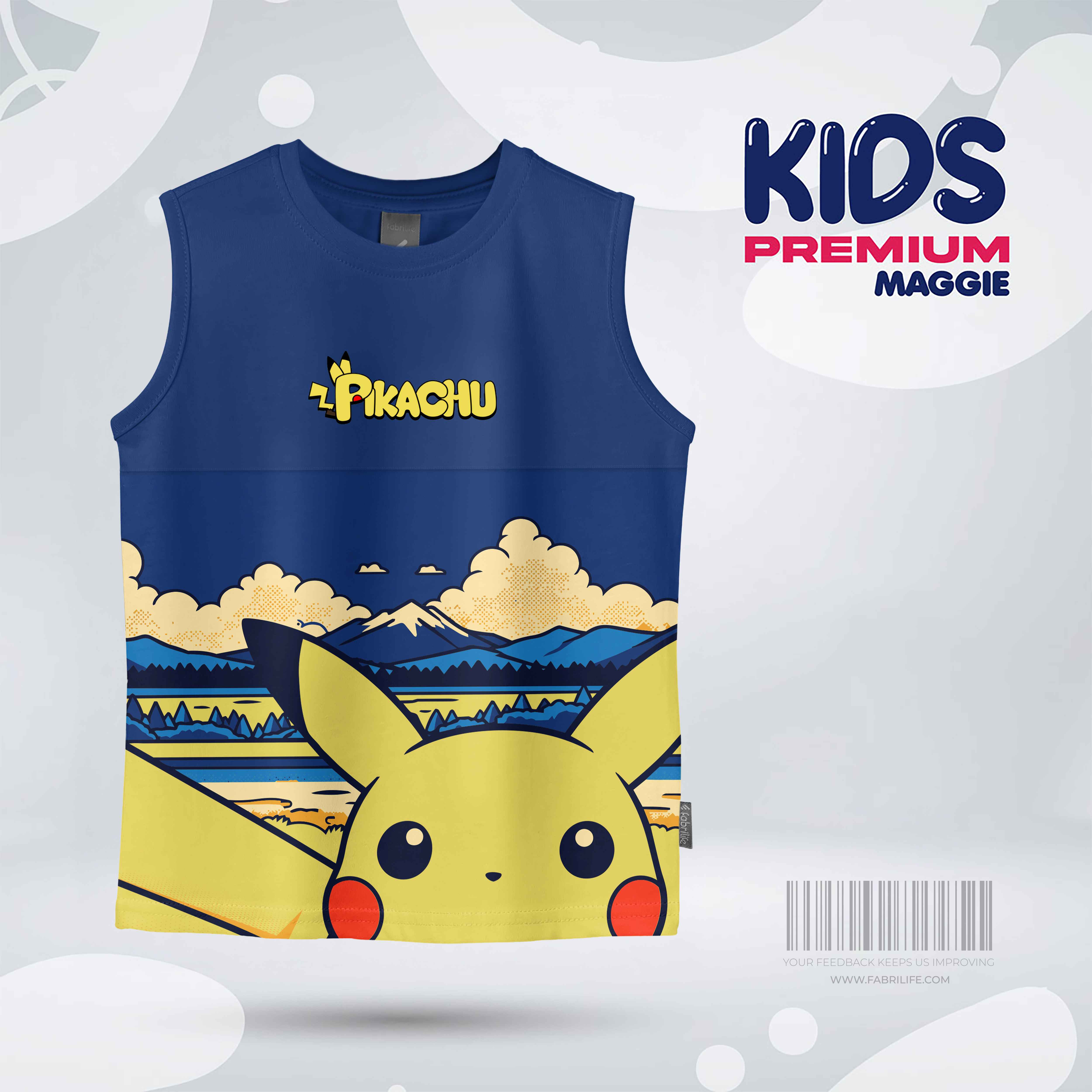 Kids Premium Maggie - Pikachuuu