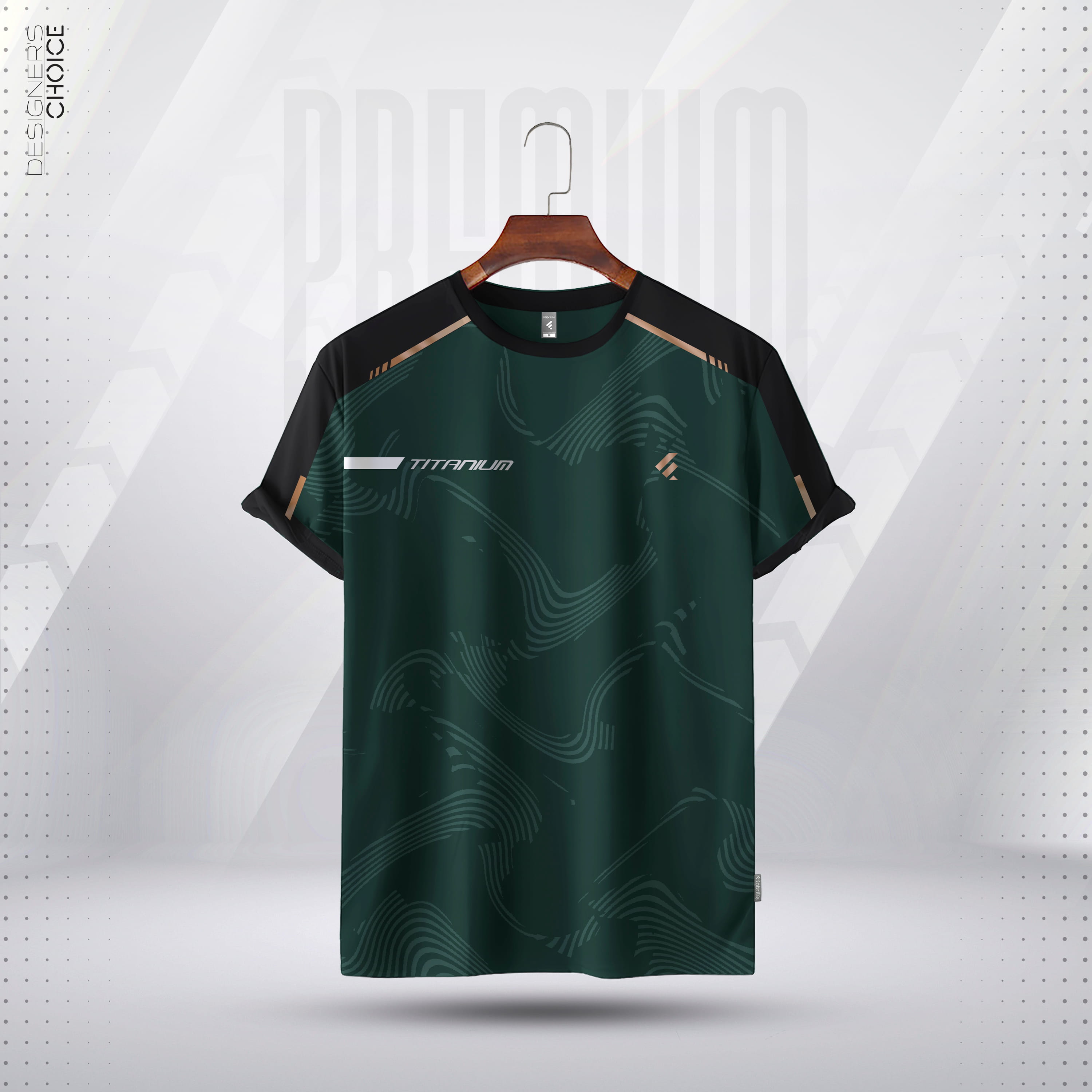 Mens Sports Edition T-Shirt - Titanium
