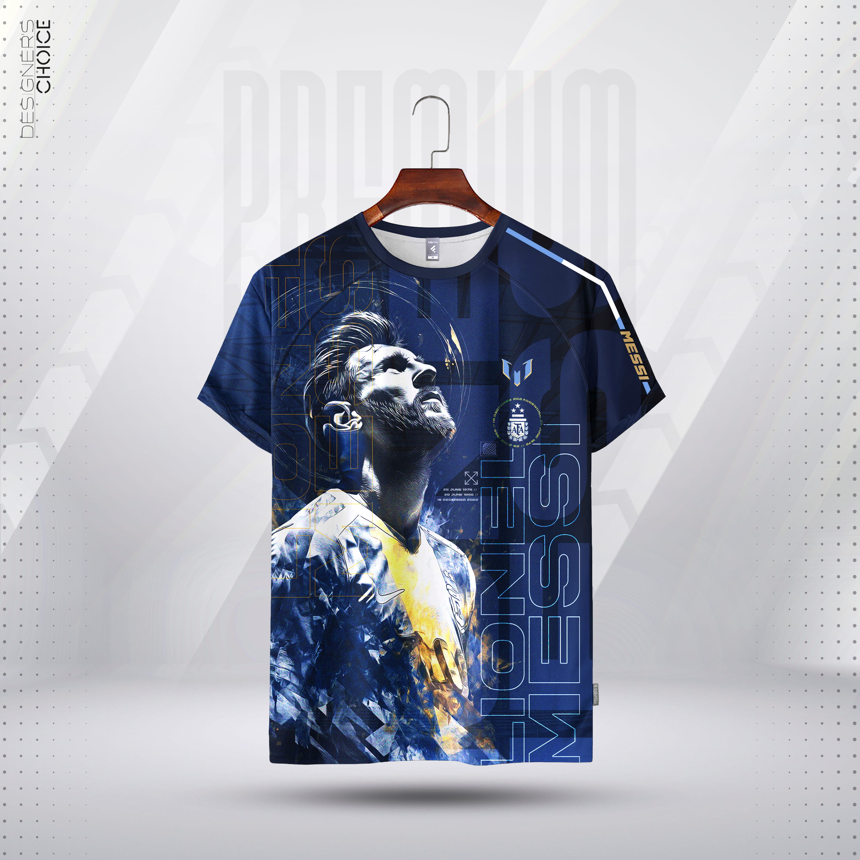 Lionel Messi Argentina Jersey - World Cup 2026 Fan Edition (Fabrilife Original)