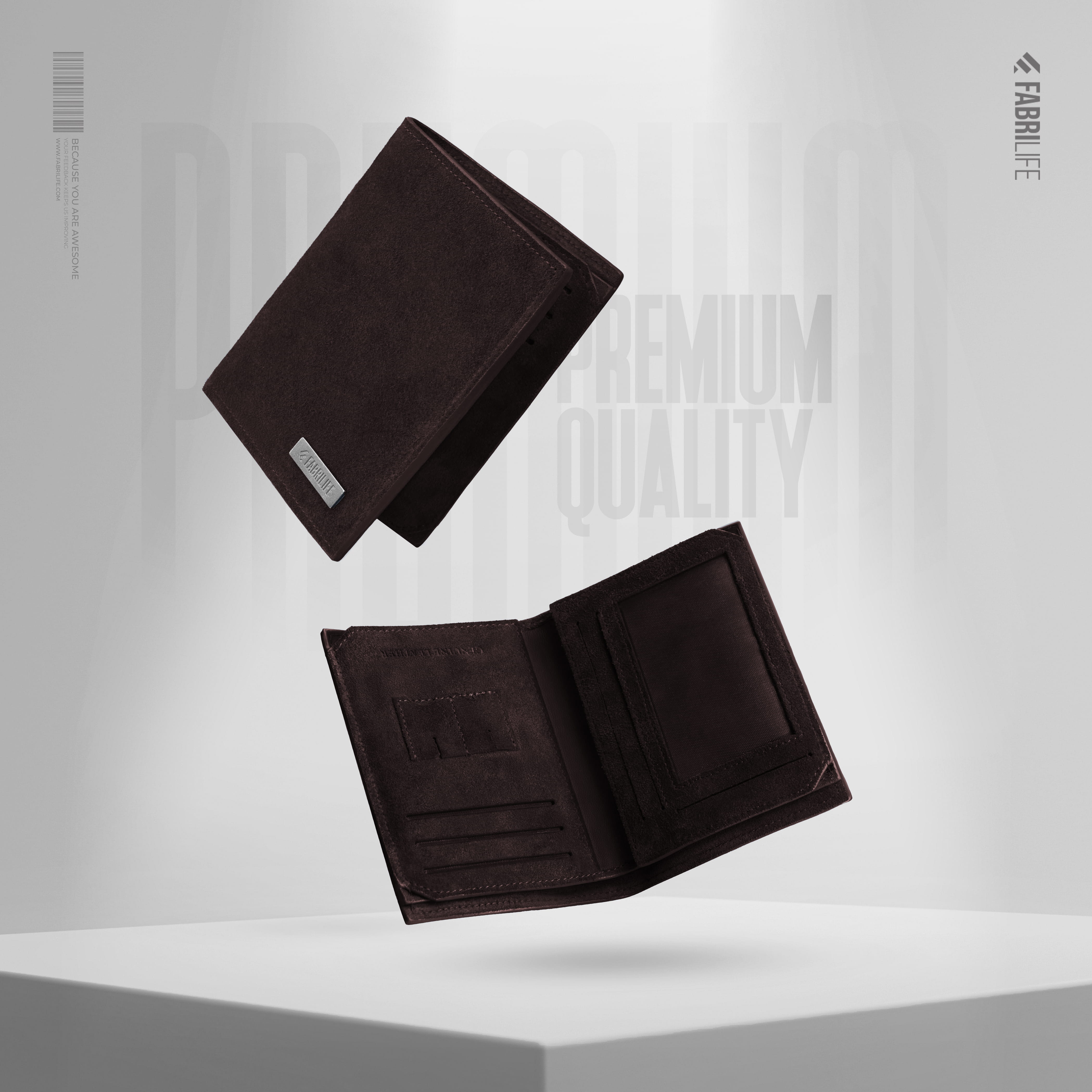 Mens Premium Wallet - Velour
