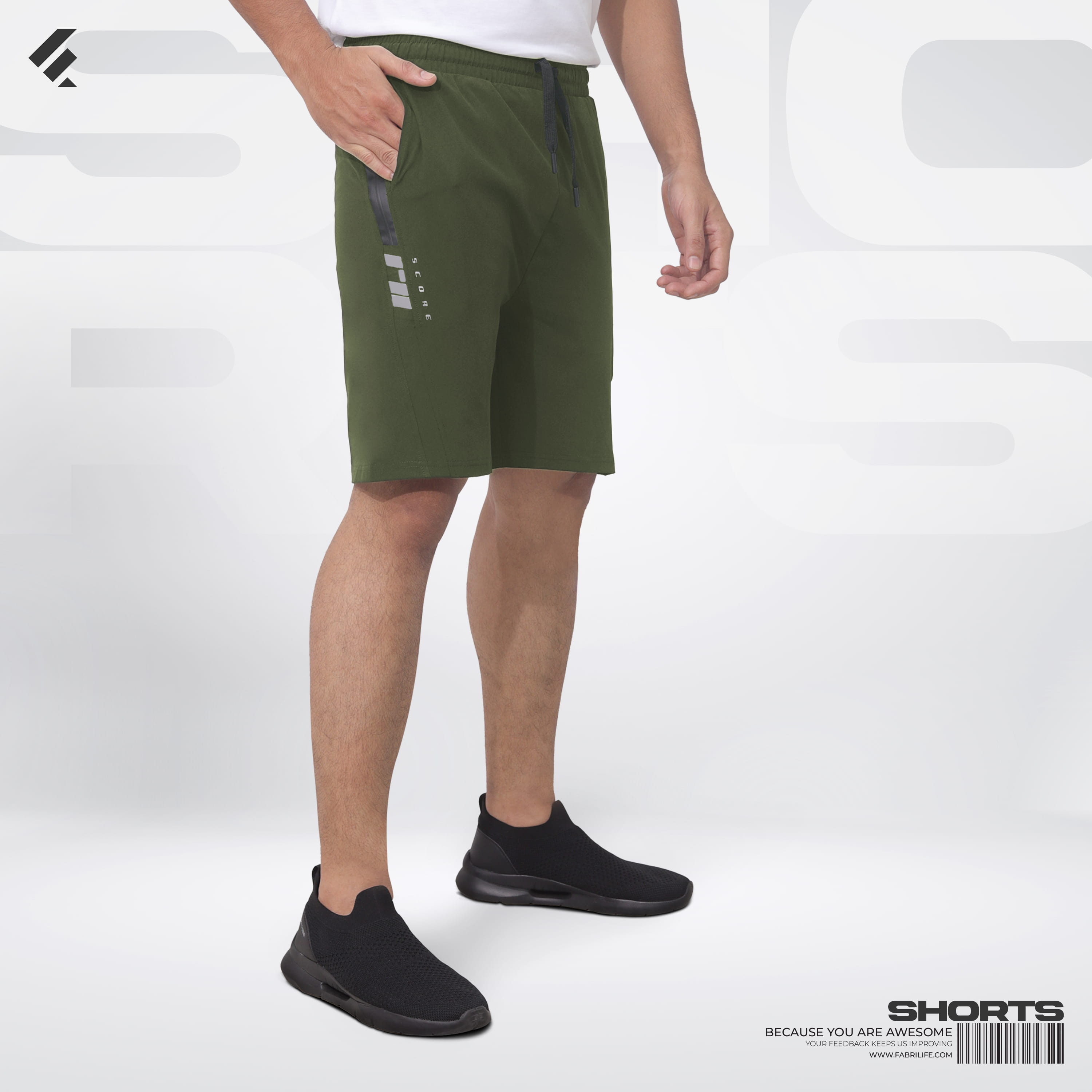 Mens Premium CNS Activewear Shorts - Score