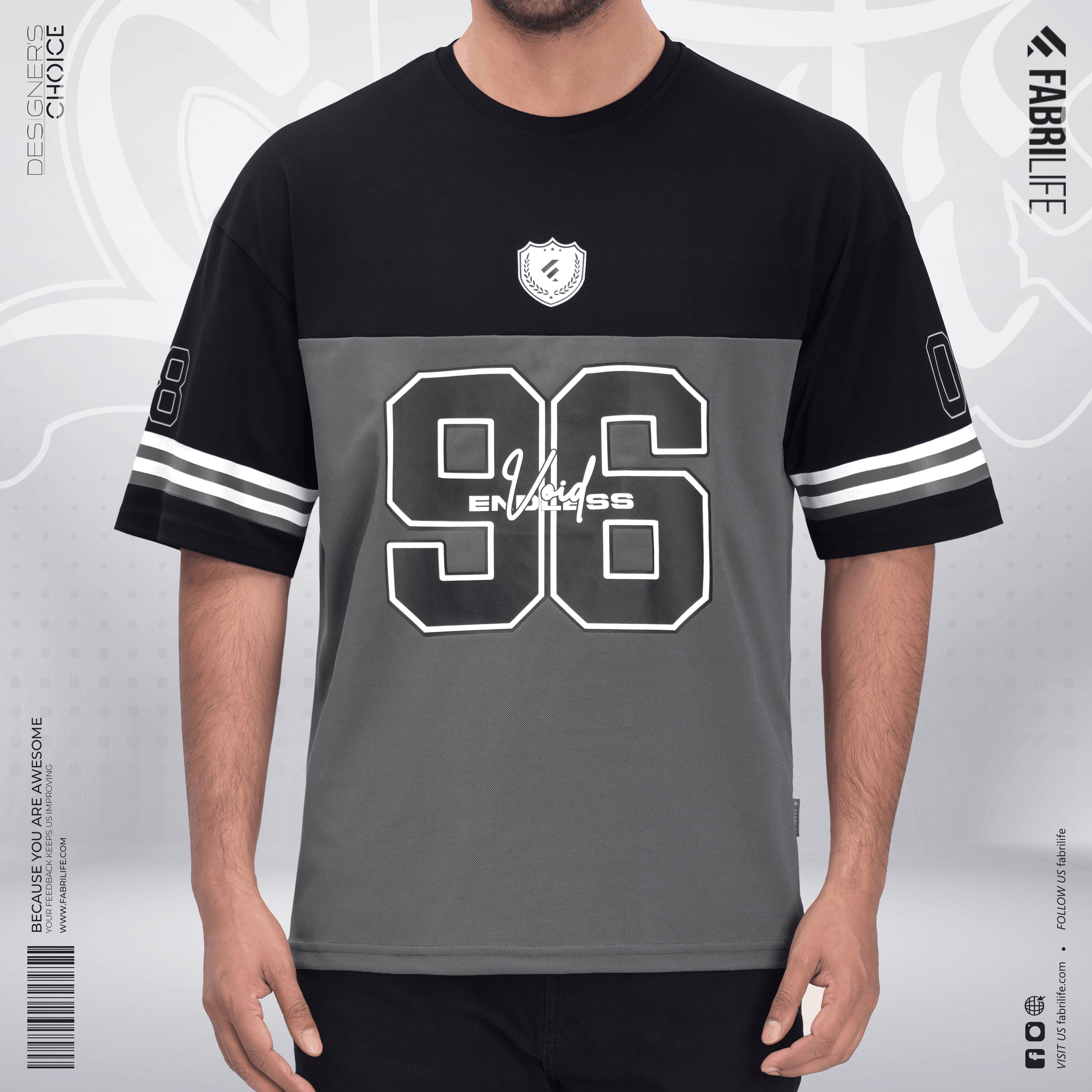 Mens Premium Dropshoulder - Endless Void