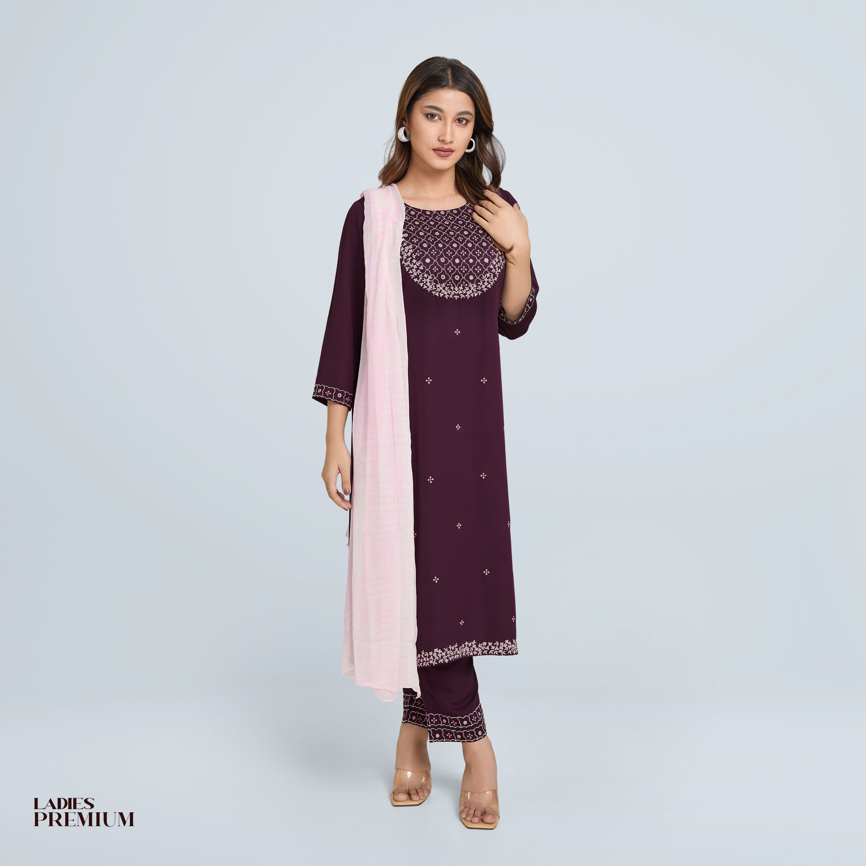 Womens Premium Salwar Kameez [3 pcs] - Azayana