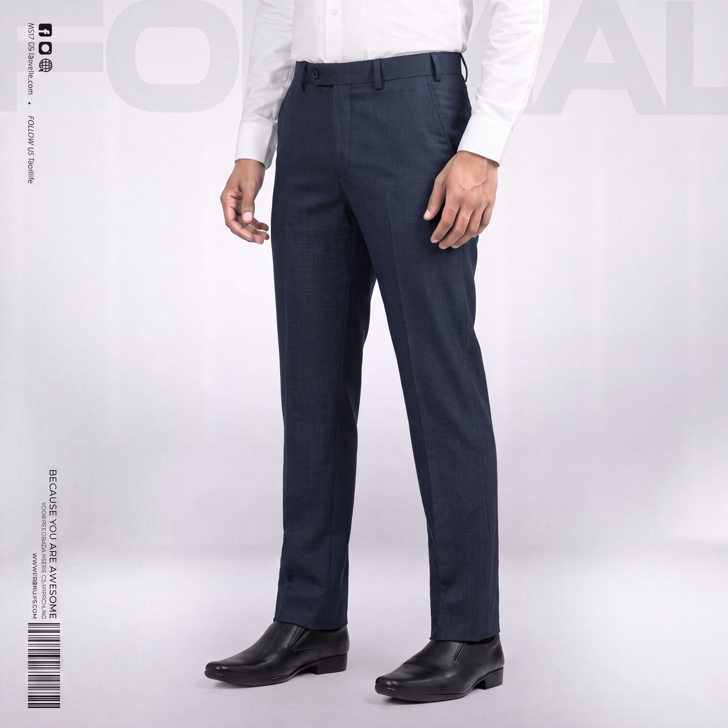 Mens Premium Formal Pant - Meticulous
