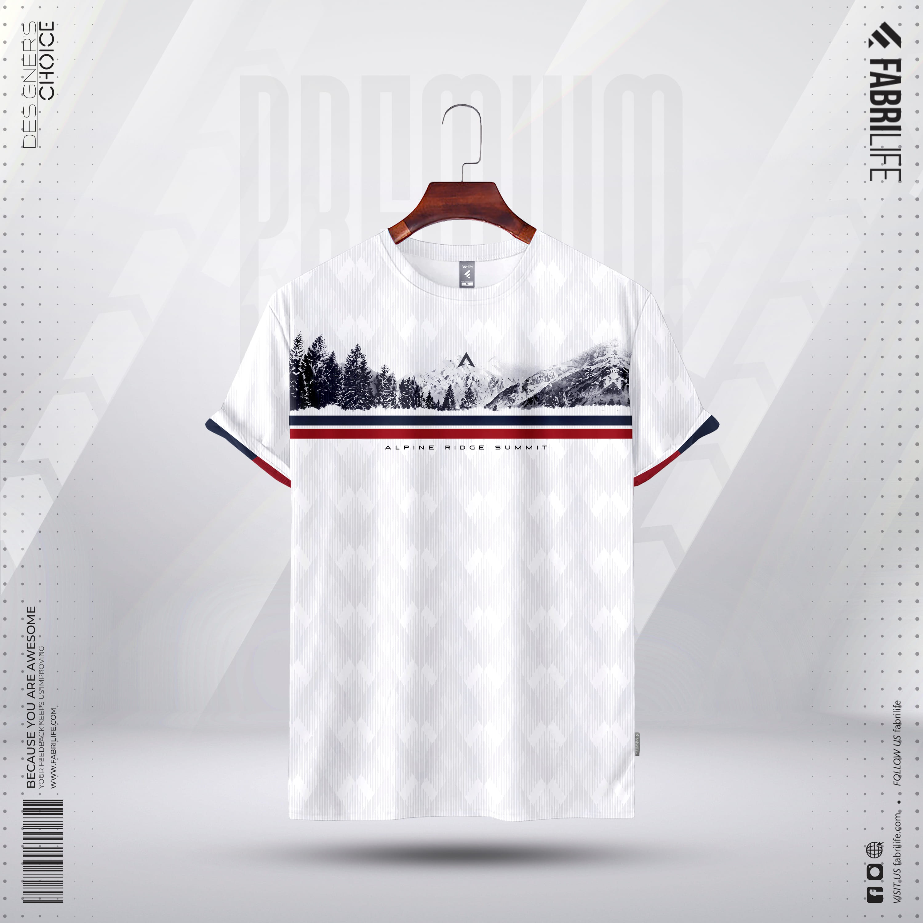 Mens Sports Edition T-Shirt - Alpine