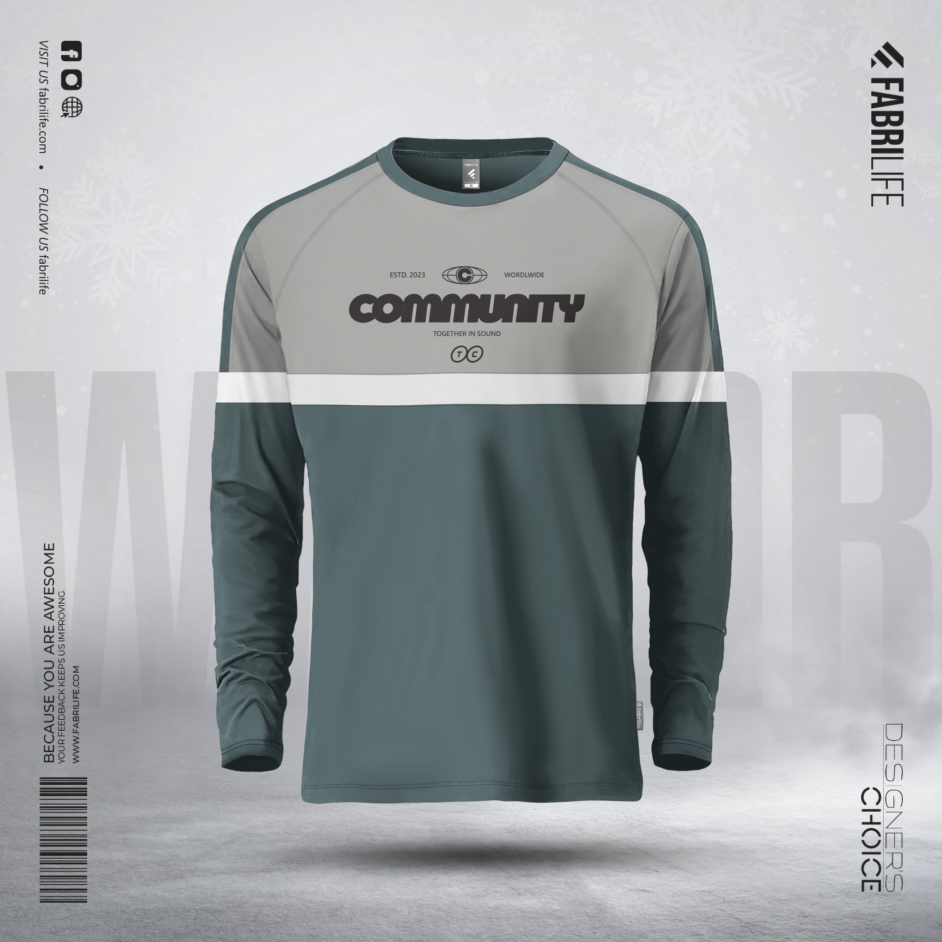 Mens Premium Designer Edition Full Sleeve - Community