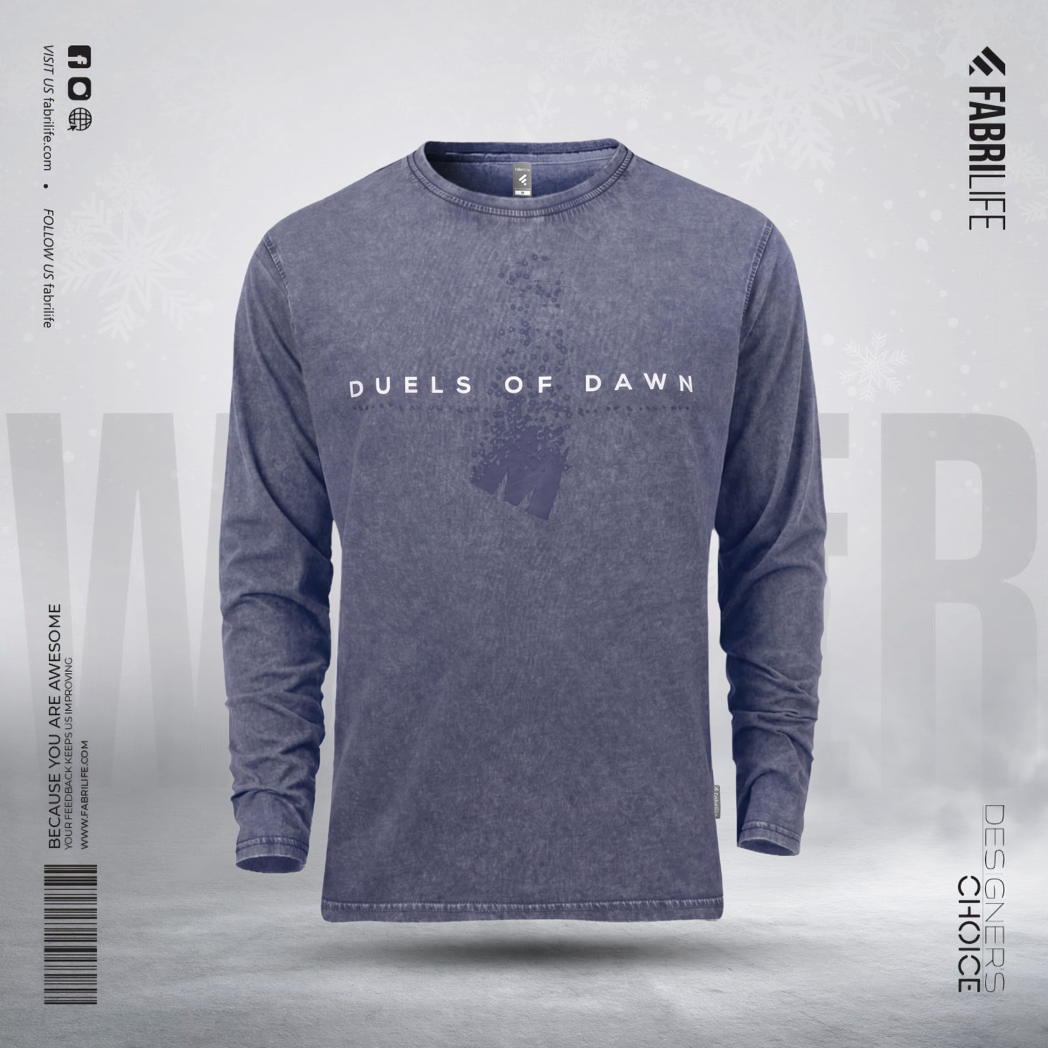 Mens Premium Full Sleeve Tshirt - Dawn