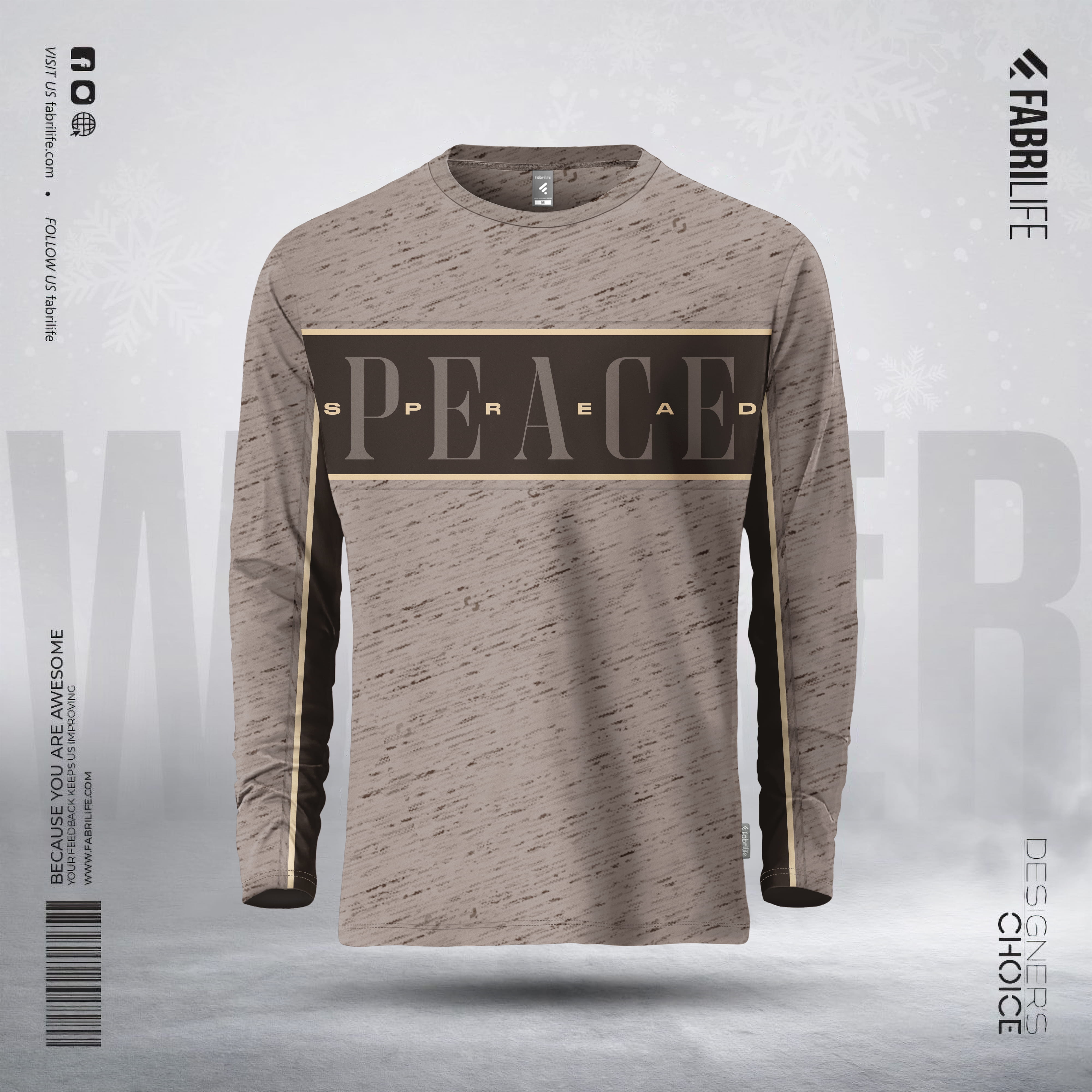 Mens Urban Edition Premium T-shirt - Peace