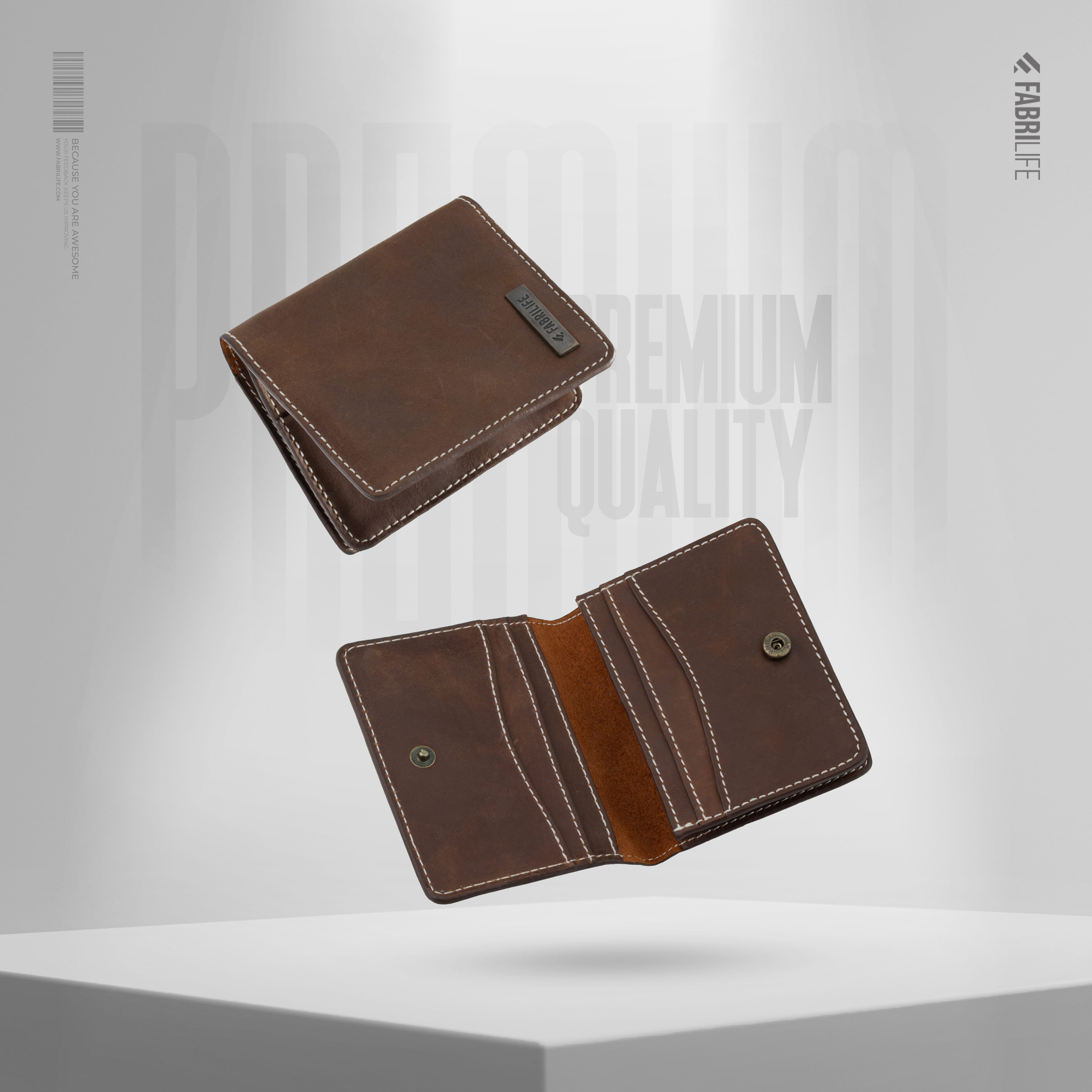 Premium Genuine Leather Card Holder - Vayro