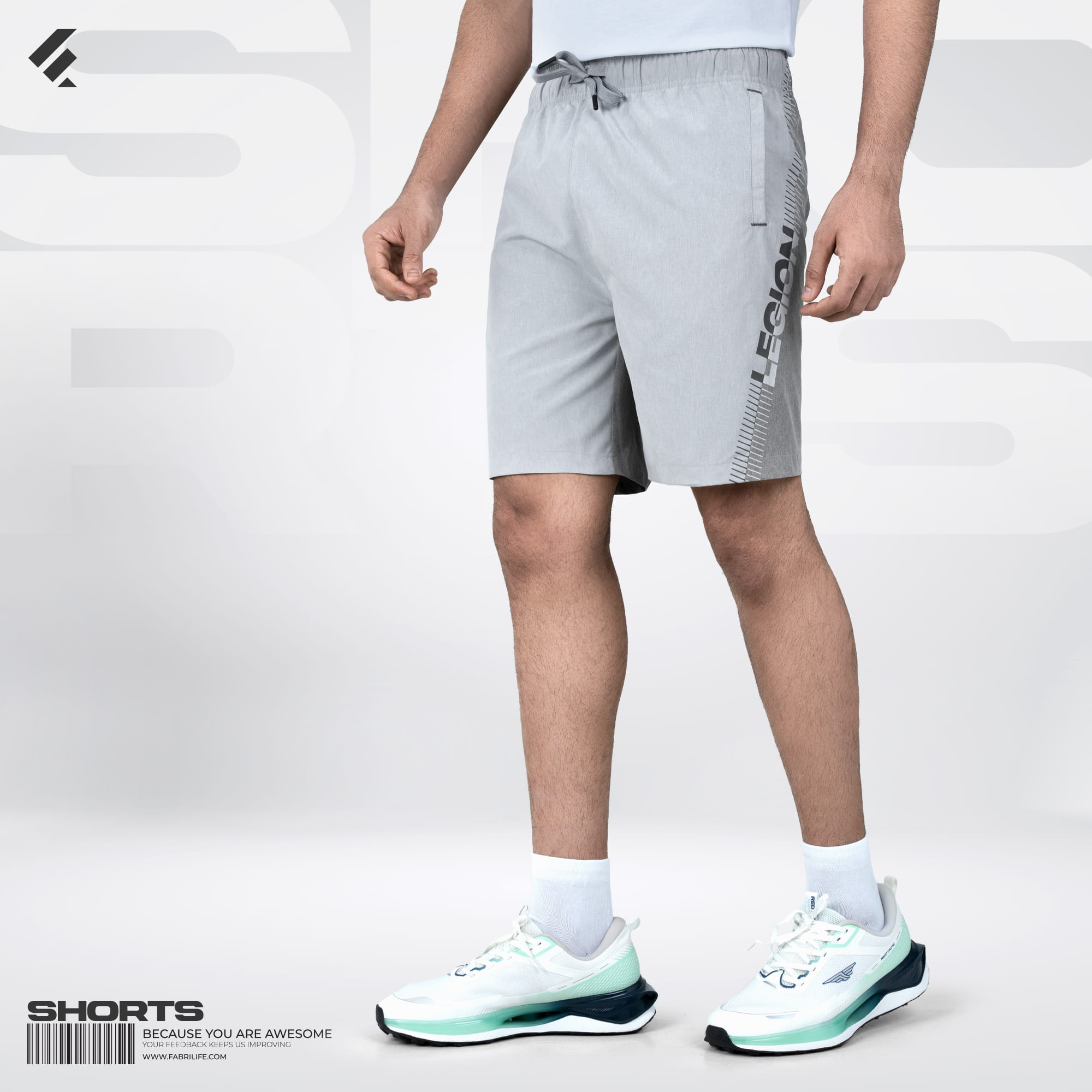 Mens Premium CNS Activewear Shorts - Legion