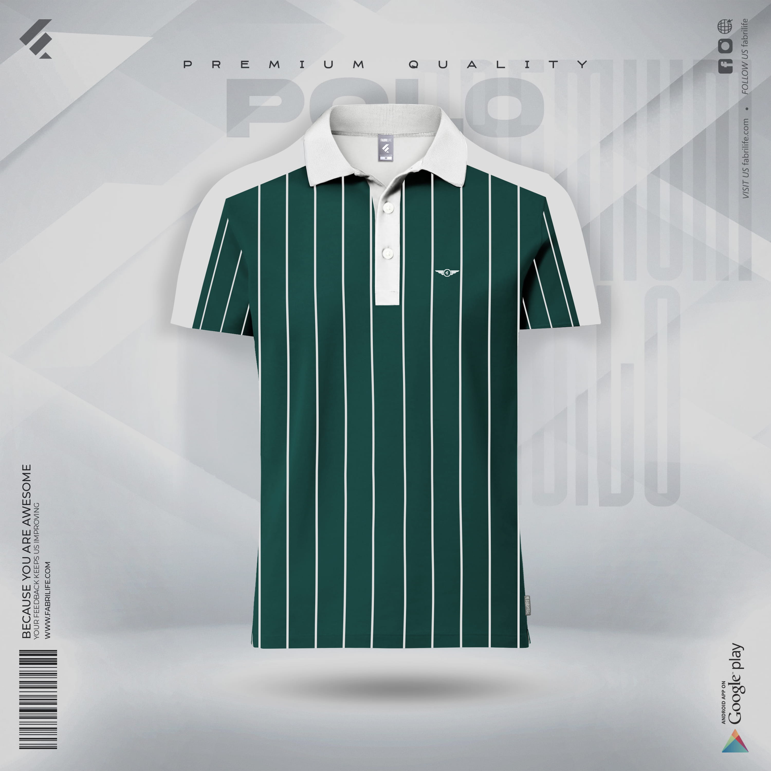Mens Premium Luxe Polo- Altius