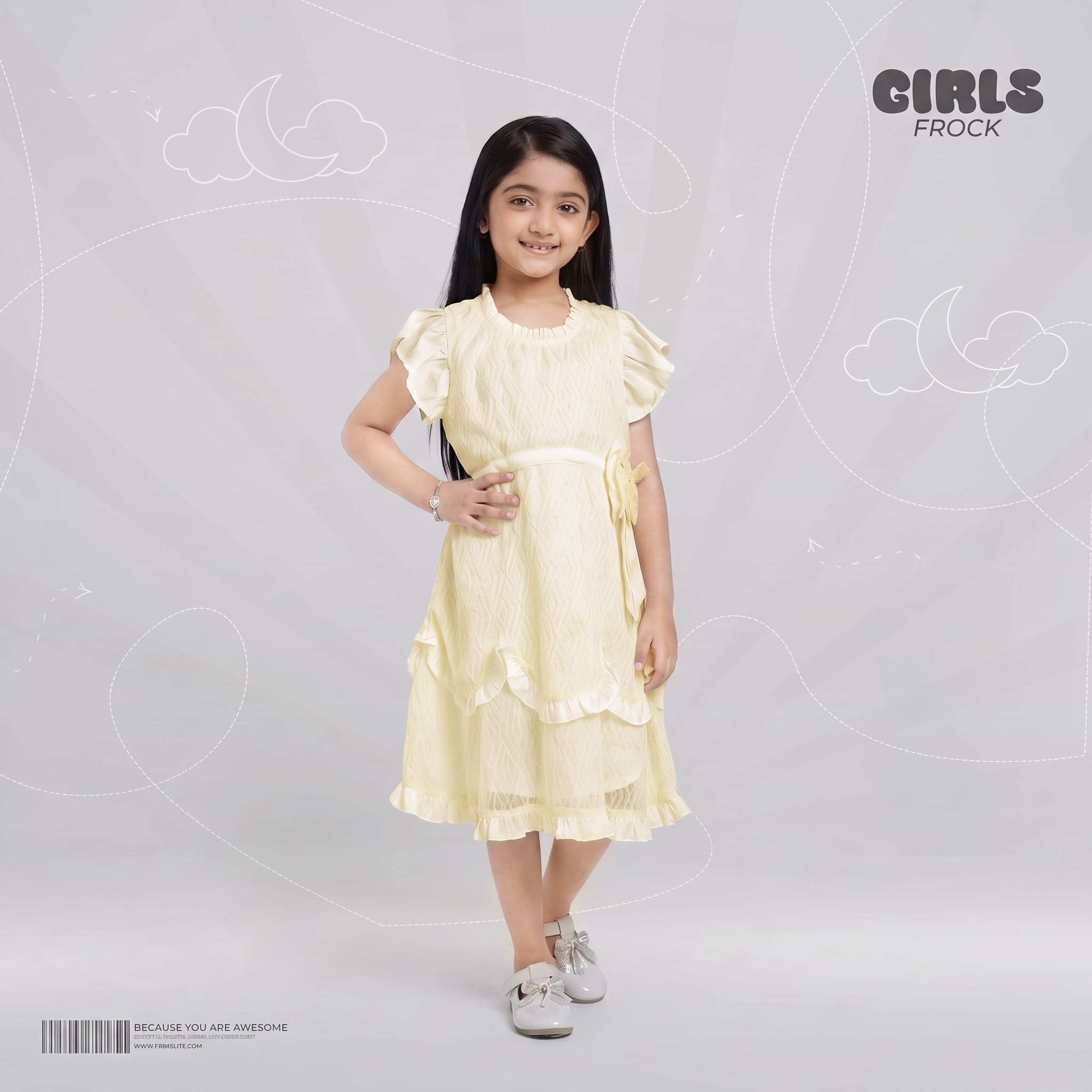 Girls Premium Frock - Mini Blossom