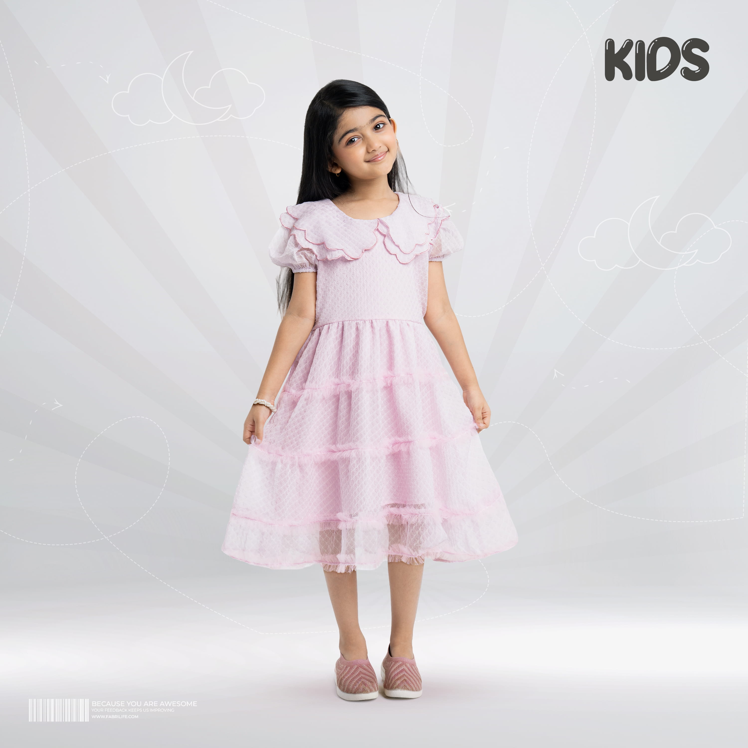 Girls Premium Frock - Aurelia